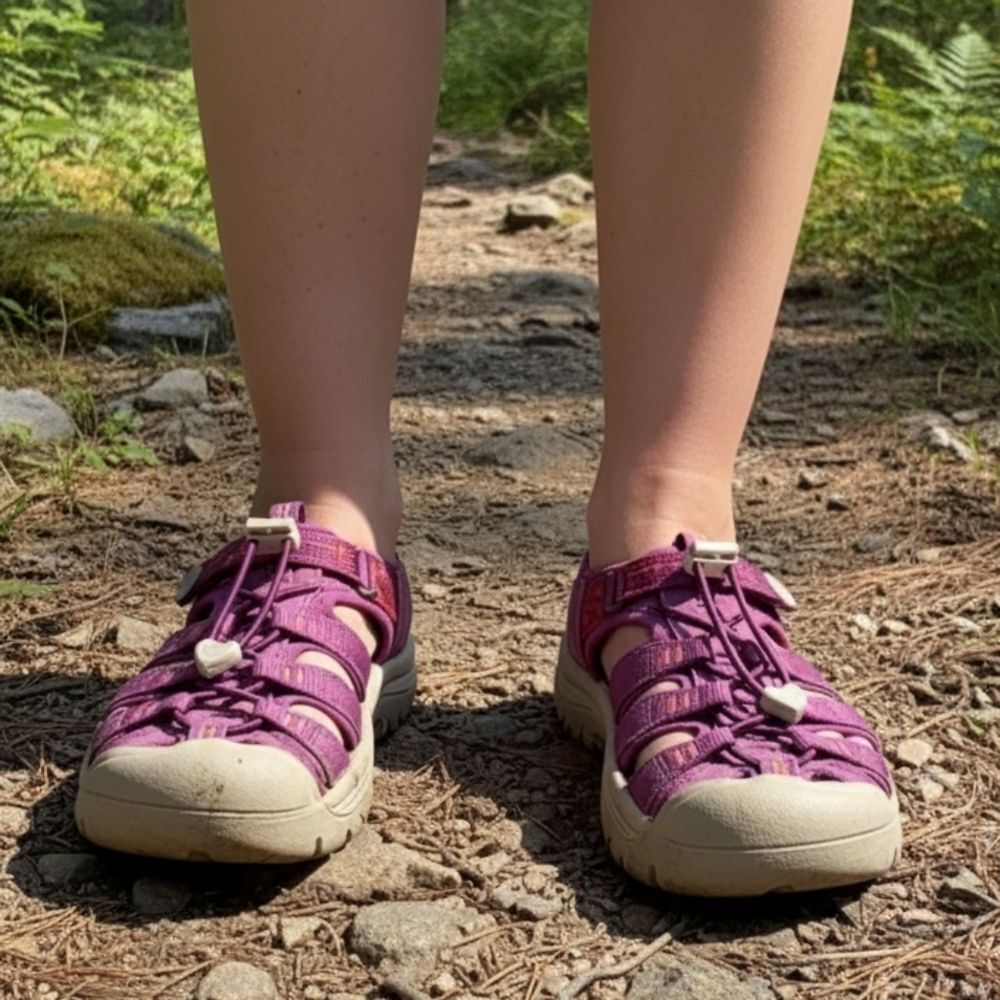 Keen purple Hiking Waterproof sandals 5
